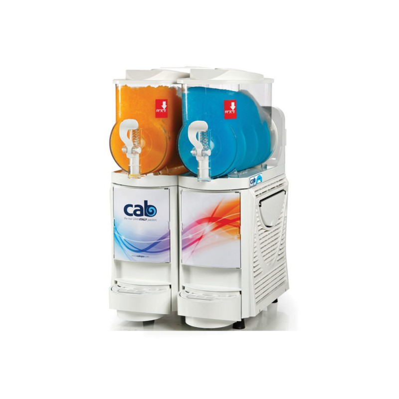 دستگاه یخ در بهشت FABY CREAM دو خانه 2*6 لیتری سفید