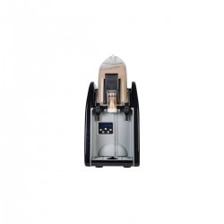 دستگاه یخ در بهشت کرمی تکی 4 لیتری QUICK CREAM  مشکی با قابلیت تهیه بستنی کرمی و ماست منجمد