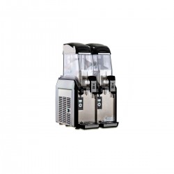 دستگاه یخ در بهشت FIRST CLASS دوتایی 12*2 لیتری مشکی با قابلیت تهیه انواع کوکتل و اسموتی