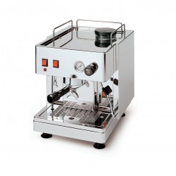 اسپرسو تک گروپCompact نیمه اتومات استیلLUX با پمپ داخلی و مخزن آب