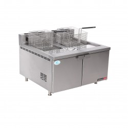 سرخ کن رومیزی گازی ۲ لگن ۲۰ لیتری