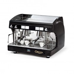 اسپرسو دوگروپ نیمه اتوماتیک Perla با پمپ داخلی وصافی (مشکی-استیل)