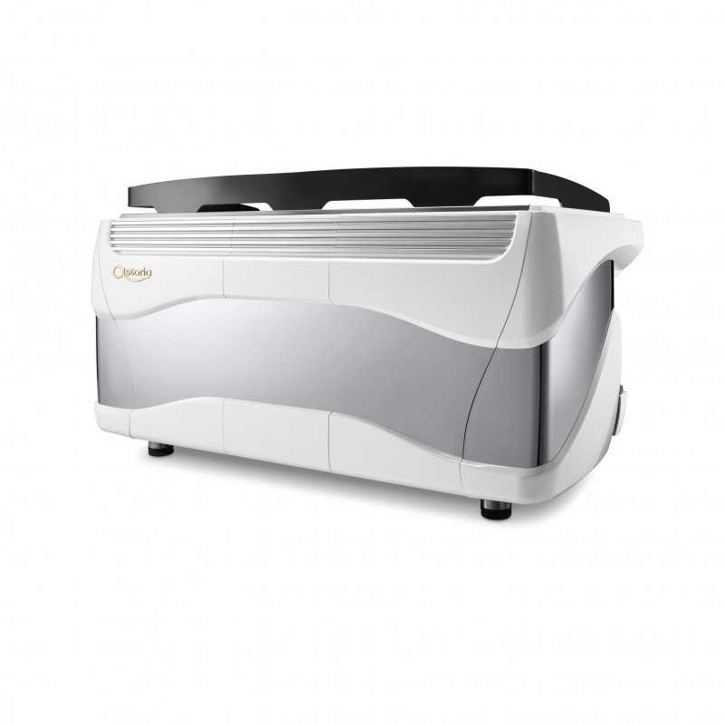 اسپرسو دو گروپ Plus 4 You تمام اتوماتیک با پمپ و صافی (سفید نقره ای)