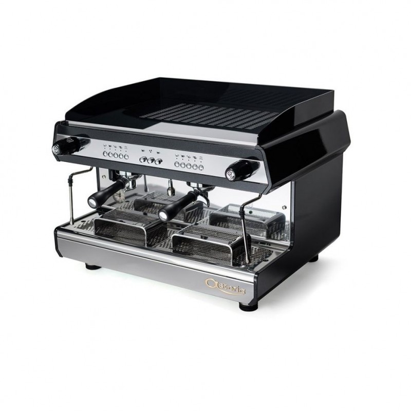 اسپرسو دو گروپ تمام اتوماتیک تانیا مشکی با قابلیت raised group با صافی 8 لیتری