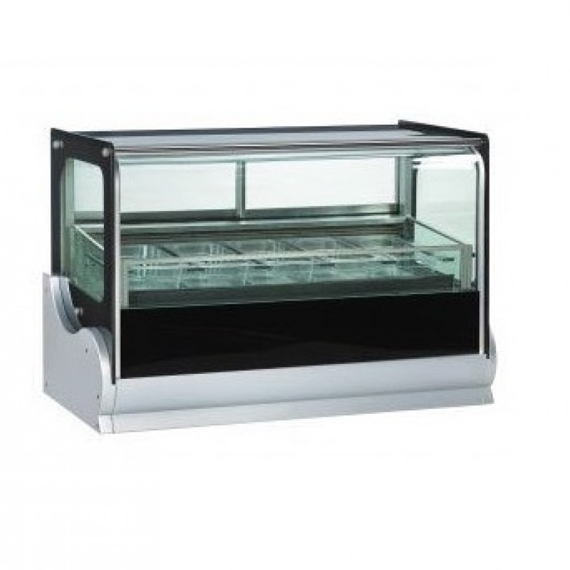 کانتر بستنی رومیزی 90 سانت  با 5 ظرف پلی کربنات