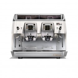 اسپرسو دو گروپ HYBRID فول اتومات با دو مخزن گریندر - دو خروجی بخار - یک خروجی آب داغ - مولتی بویلر -با صفحه نمایش لمسی ب