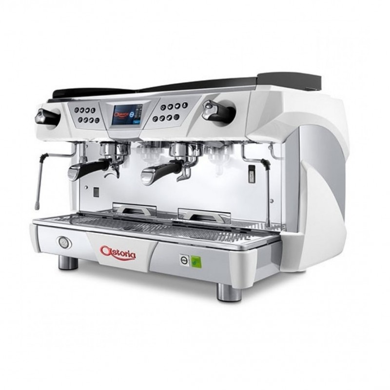 اسپرسو دو گروپ Plus 4 You تمام اتوماتیک با پمپ و صافی (سفید نقره ای)