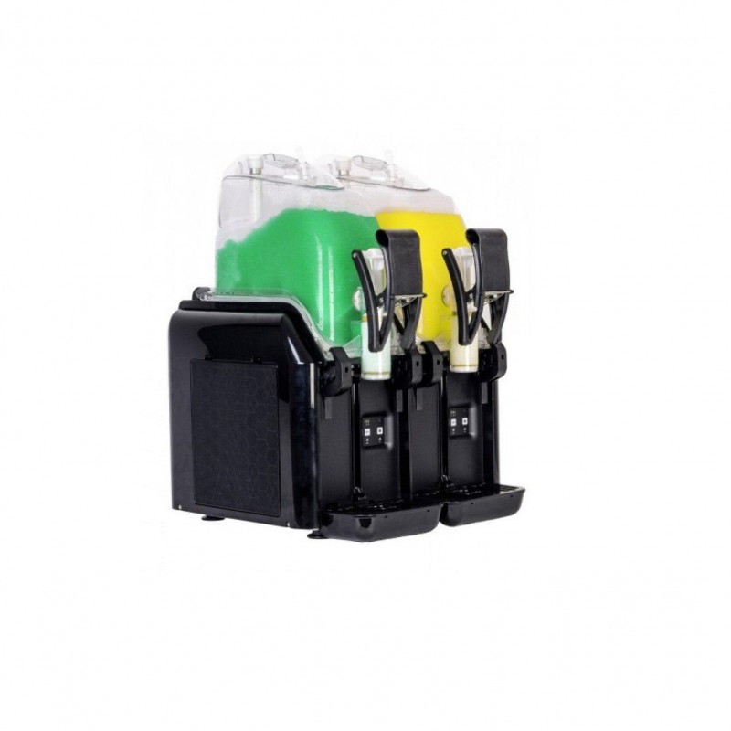 دستگاه یخ در بهشت B-LARGE دوتایی 8 *2لیتری سفید با قابلیت تهیه انواع کوکتل و گرانیتا و میلک شیک