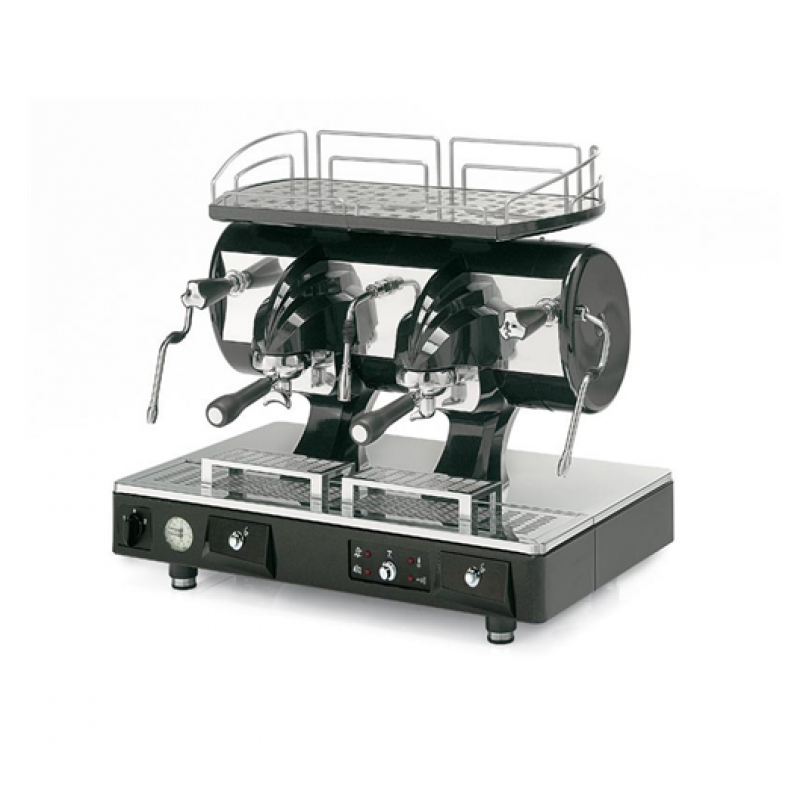 اسپرسو دو گروپ نيمه اتوماتيک Sibilla قرمز