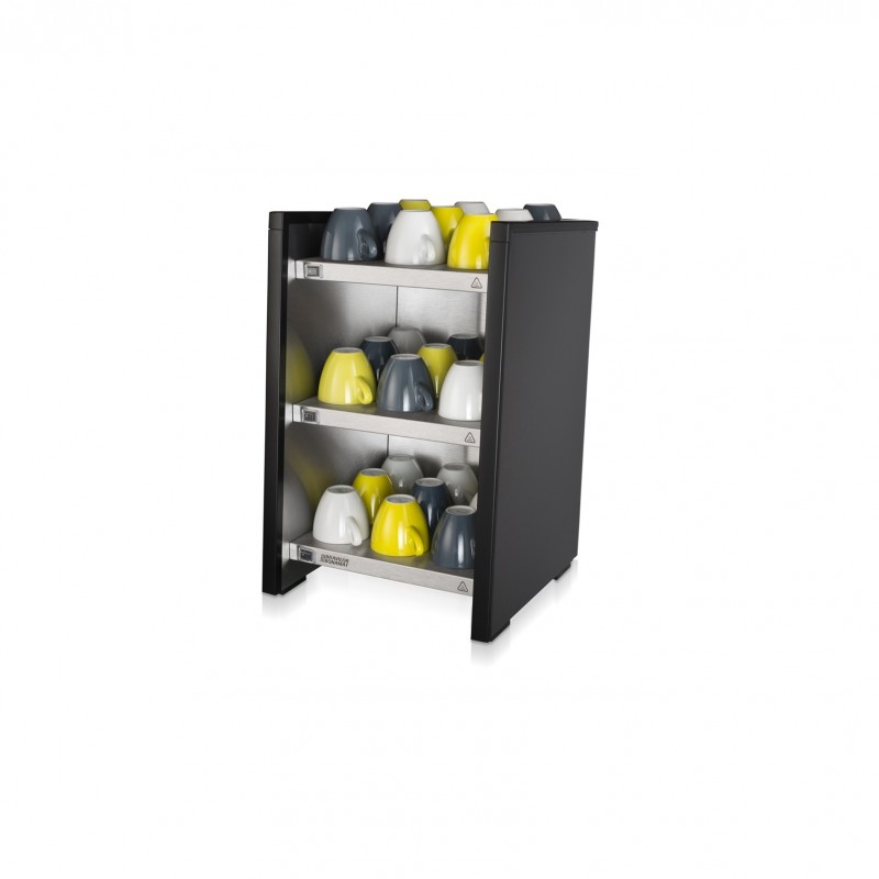 فنجان گرمکن خاکستری تیره با ظرفیت 120 فنجان