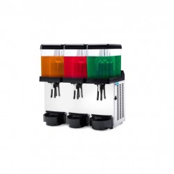 دستگاه شربت سرد کن ZIPPY سه خانه 3*12 لیتری مشکی