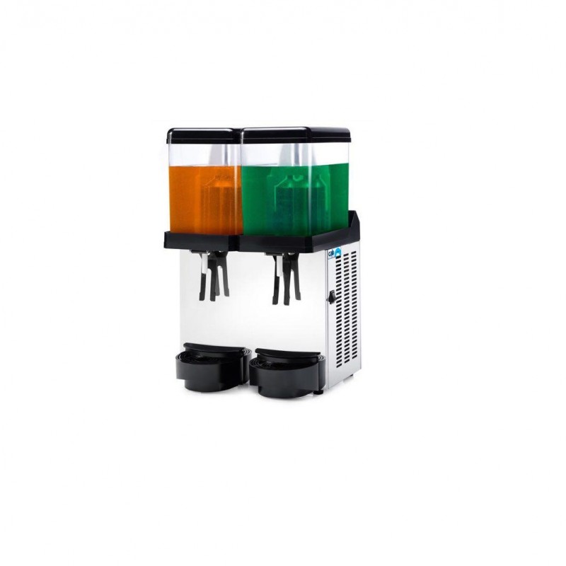 دستگاه شربت سرد کن ZIPPY دو خانه 3*12 لیتری مشکی