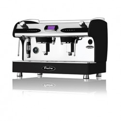 اسپرسو دو گروپ PID  تمام اتوماتیک با پمپ و صافی (مشکی)