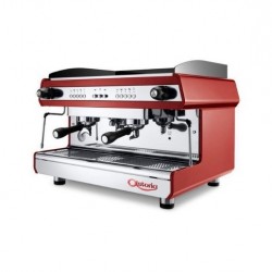 اسپرسو دو گروپ تمام اتوماتیک تانیا قرمز با قابلیت raised group با صافی 8 لیتری