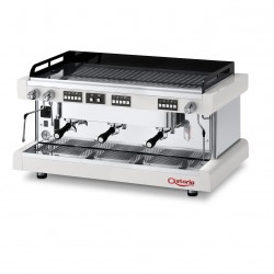 اسپرسو سه گروپ تمام اتوماتیک پراتیک مشکی با قابلیت raised group با صافی 12 لیتری