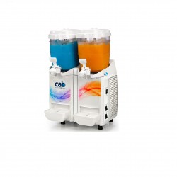 دستگاه یخ در بهشت CARESS دو خانه 2*5/5 لیتری سفید