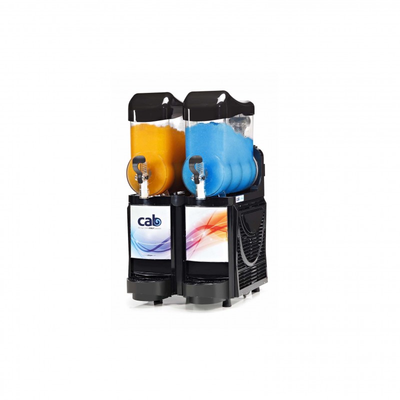 دستگاه یخ در بهشت FABY sky line دو خانه 2*10 لیتری مشکی